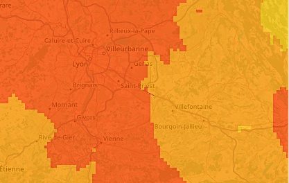 Rhône et Nord-Isère : avec les grosses chaleurs revoici la pollution à l’ozone et la réduction de la vitesse