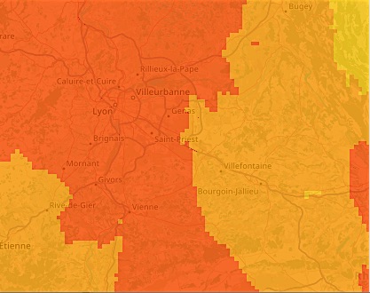 Rhône et Nord-Isère : avec les grosses chaleurs revoici la pollution à l’ozone et la réduction de la vitesse