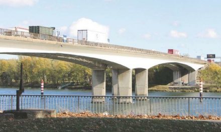 Il est fermé dans un sens ce lundi soir : les travaux du pont de Givors entrent dans une nouvelle phase