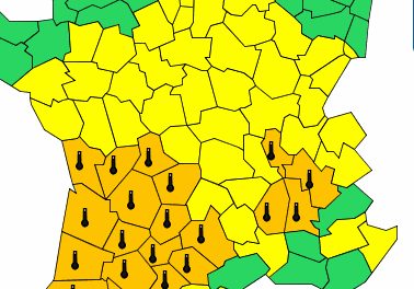 Le phénomène pourrait durer au moins jusqu’à vendredi : vigilance orange canicule sur l’Isère et le Rhône