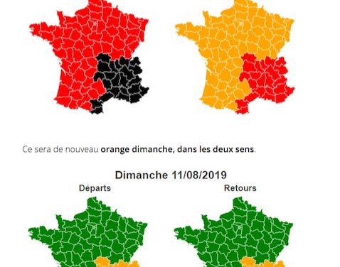 Samedi noir : Bison Futé prévoit des bouchons aujourd’hui en région Auvergne-Rhône-Alpes dans les deux sens