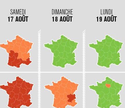 Circulation : samedi et dimanche en rouge en Auvergne-Rhône-Alpes avec une Autoroute A 7 encore très chargée