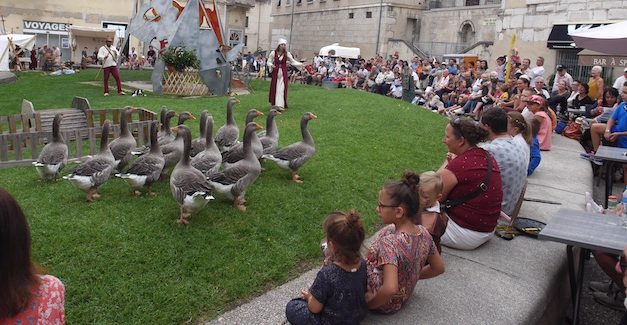 Fête Historique de Vienne : animations colorées, orage, musiques et bagarres, retour sur images