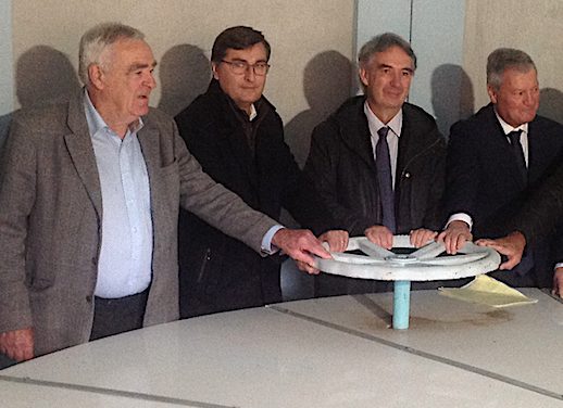 La nouvelle conduite d’eau potable en service à Vienne : elle économise la consommation d’eau de plus de 10 000 familles…