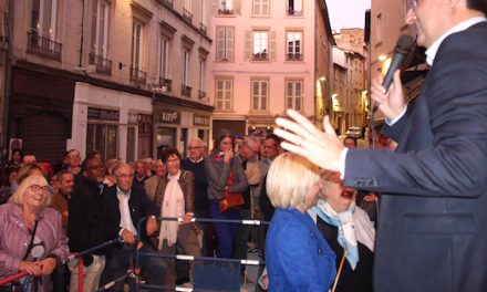 Municipales Vienne 2020-Thierry Kovacs inaugure sa permanence devant 400 personnes