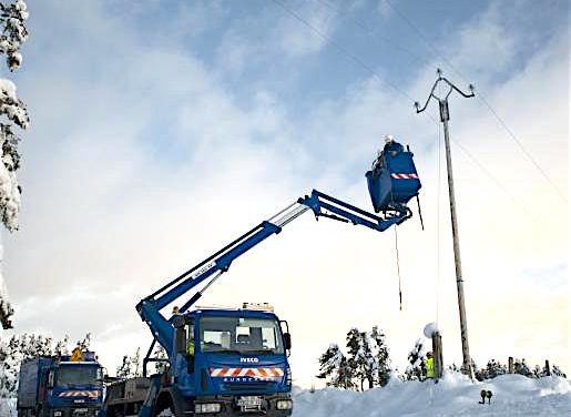 Après les chutes de neige en Isère : encore de très nombreux foyers privés d’électricité, un couple intoxiqué à Lieudieu
