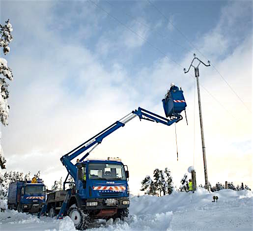 Après les chutes de neige en Isère : encore de très nombreux foyers privés d’électricité, un couple intoxiqué à Lieudieu