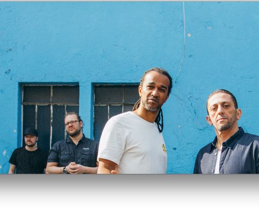 Le groupe stéphanois Dub inc. sur la scène du théâtre antique de Vienne, le 25 juillet