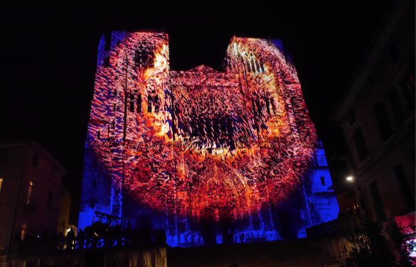 Près de 500 personnes pour assister au lancement de la cathédrale des Lumières à Vienne : les meilleurs moments