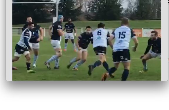 Rugby : le derby Vienne/Villefranche tourne en faveur des Caladois