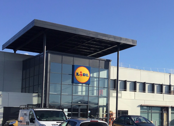 L’ancien Casino de Salaise-sur-Sanne change d’enseigne et devient un Lidl au nouveau concept