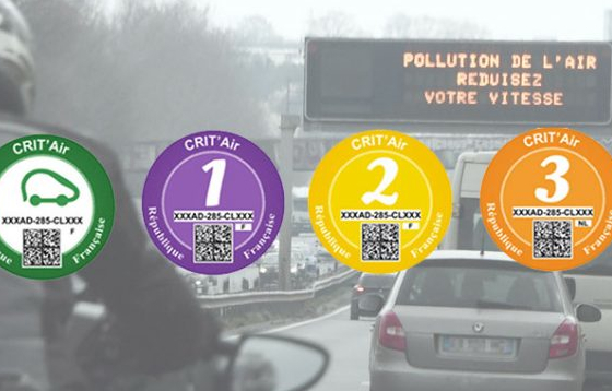 Sortez vos vignettes Crit’air : pollution, la circulation différenciée activée à Lyon, Villeurbanne et Caluire