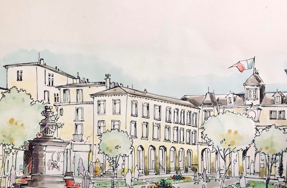 Municipales Vienne 2020-Florence David (LREM) « veut rendre la place de l’hôtel-de-ville aux Viennois »