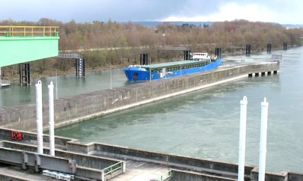 Conséquence de l’incident à l’écluse de Sablons : la navigation suspendue sur le Rhône au moins jusqu’au 19 mars…