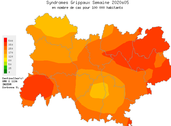 Auvergne-Rhône-Alpes en phase épidémique : l’activité grippale en forte augmentation