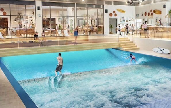 A destination des surfers : le Groupama Stadium  de l’OL  à Décines va s’offrir la plus grande vague artificielle d’Europe