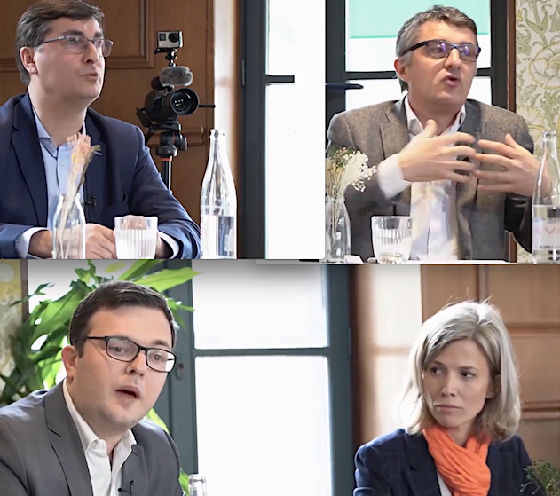 Parkings, grands projets, sécurité, etc. : le « Grand Débat » télévisé avec les 4 candidats viennois, en ligne