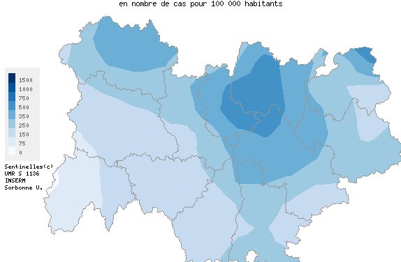 Coronavirus: nette augmentation des décès hier dans les hôpitaux d’Auvergne-Rhône-Alpes