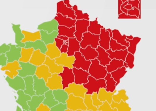Déconfinement : L’Isère et le Rhône ni en vert, ni en rouge, mais colorés en orange…