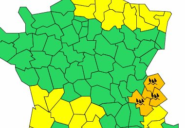 Météo France place l’Isère en « vigilance orange » pluie-inondation pour…48 heures !