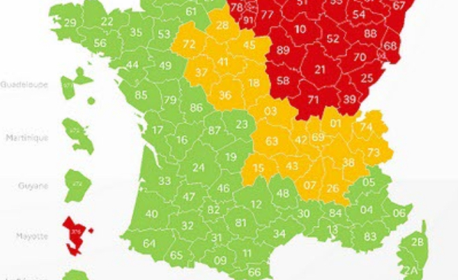 L’Isère, toujours en orange, mais la décrue s’accentue dans les hôpitaux d’Auvergne-Rhône-Alpes