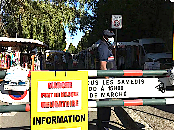 Le décret est paru : le port du masque devient obligatoire dès aujourd’hui sur les marchés de Vienne