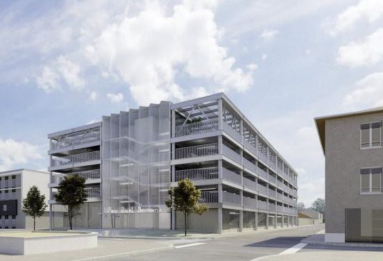 280 places : le futur parking de 5 niveaux de l’Espace Saint-Germain à Vienne, annoncé pour  mars 2022