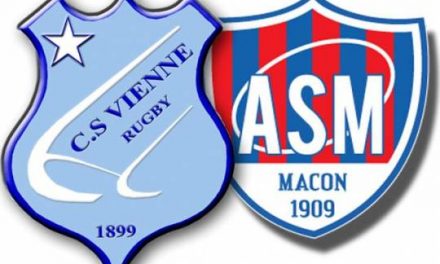 Rugby : face à Mâcon, le favori, Vienne débute la saison bille en tête