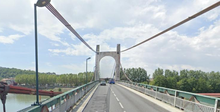 Pont de Condrieu, 8 300 véhicules/jour : circulation alternée début 2021, mais pas de travaux avant 2023…