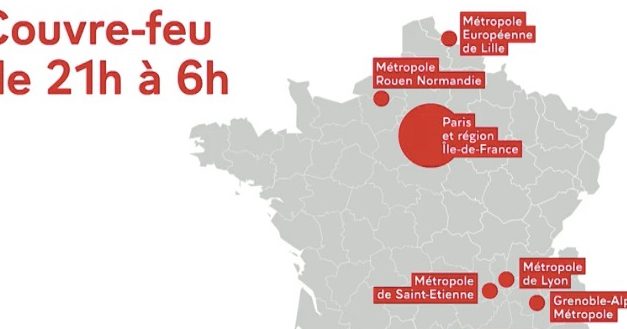Covid-19-Les Métropoles de Lyon, Grenoble et St-Etienne sous couvre-feu dès samedi