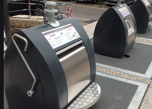 13ème site : de nouveaux conteneurs enterrés en service le 9 novembre, rue des Carmes à Vienne