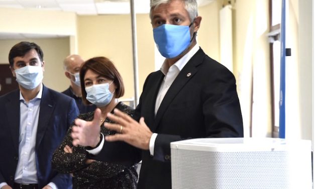 Un purificateur d&rsquo;air anti-Covid installé au lycée Agrotec de Vienne