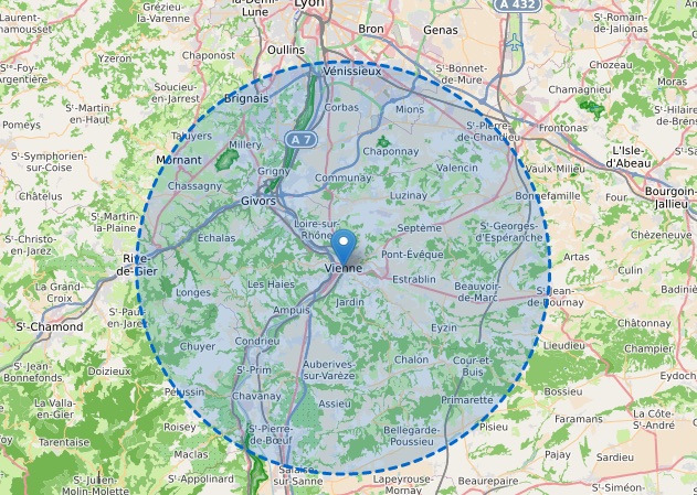 Limite des 20 km : jusqu’où pourrez-vous aller, à partir de samedi,  autour de Vienne ?