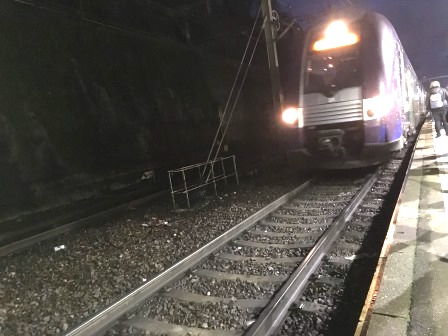 Suite au déraillement d’un wagon de marchandise : trains supprimés ou détournés hier en gare de Vienne