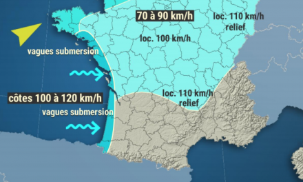 Tempête Bella : vents violents annoncés dans la vallée et le département du Rhône et le Nord-Isère