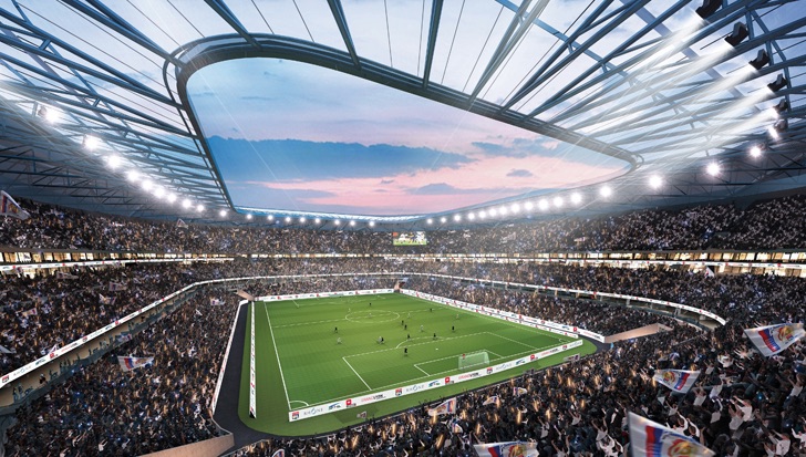 Le stade de l’Olympique Lyonnais à Décines retenu pour les épreuves de foot des JO de 2024