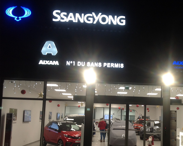 Deux nouvelles concessions automobiles viennent d’ouvrir leurs portes à Vienne : Aixam et Ssangyong