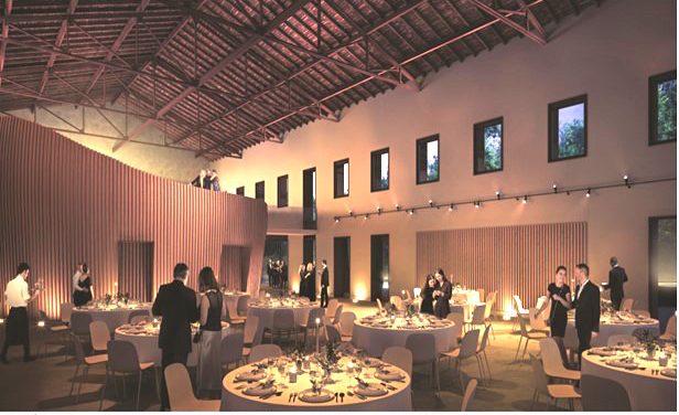 Les travaux en cours : dans le parc de Gemens, à l’automne 2021, Vienne aura sa salle des fêtes familiales