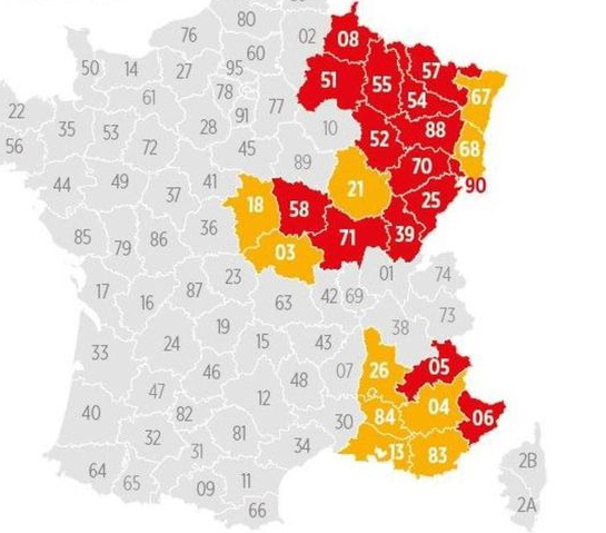 La Drôme passe aujourd’hui au couvre-feu à 18 h, l’Isère pourrait suivre