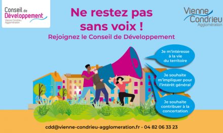 Publi/info- Conseil de développement de Vienne Condrieu Agglomération : vous pouvez candidater !