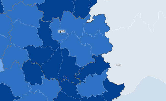L’absence de confinement apparaît cohérente avec la situation sanitaire constatée dans l’Isère et le Rhône…