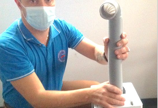 Publi/info- Un chef d’entreprise de Serpaize a mis au point un nébulisateur particulièrement efficace anti-Covid-19