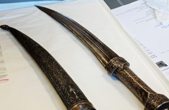 Restauré à Vienne, le poignard de Champollion sera l’une des pièces maîtresses du futur musée qui lui sera consacré à Vif, en mai