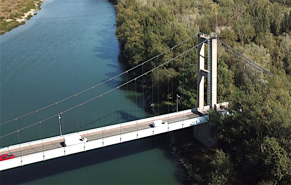 7 000 véhicules contraints à un détour. Le pont de Vernaison va passer en sens unique dès le mois de juin