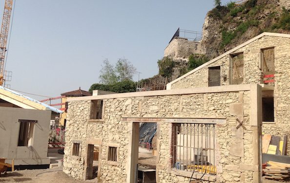 Le gros œuvre désormais terminé : la Maison du jazz sera opérationnelle pour les réceptions lors du Festival