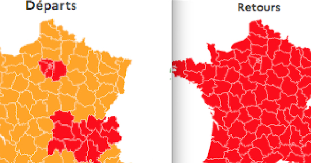 Pont de l’Ascension : les départs demain, mais aussi les retours dimanche en rouge dans la région