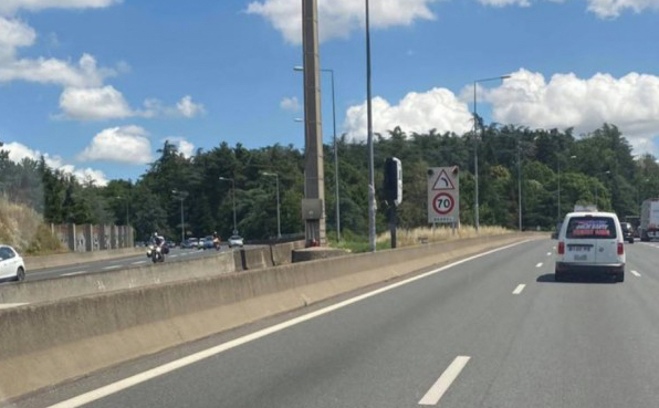 Un “radar tourelle” est apparu hier sur le périphérique à Lyon