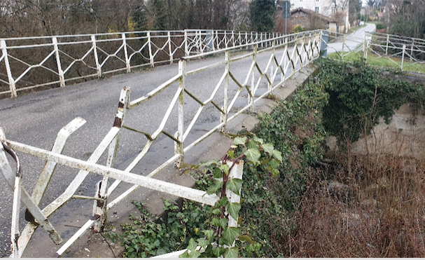 Eyzin-Pinet : huit mois de travaux, le pont sur la Gère va être démoli et reconstruit