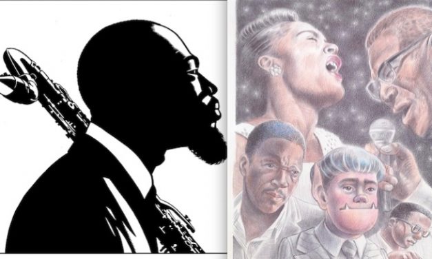 Planches originales de 40 dessinateurs : ouverture  jeudi de l&rsquo;exposition “Bulles de Jazz” au musée de St-Romain-en-Gal