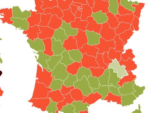 Isère, Covid-19 : le taux d&rsquo;incidence  dans le vert, désormais ; le nombre de décès en très forte diminution